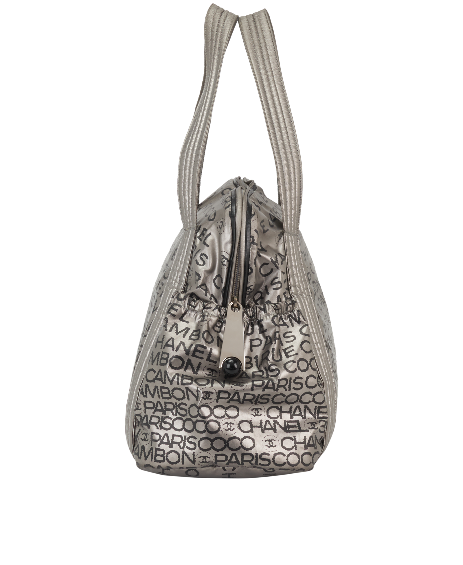 31 Rue Cambon Hobo, &pound;1,300, Handbags, Silver, Nylon, Side view